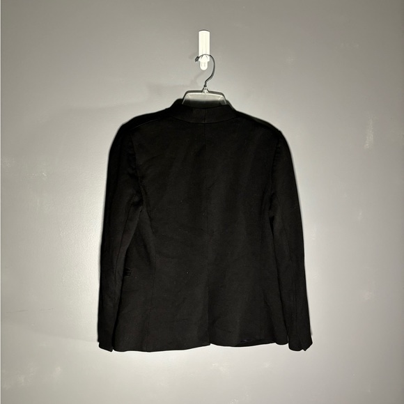 J.Crew Black Going Out Blazer in Stretch Twill Womens Size 4 - Picture 3 of 5